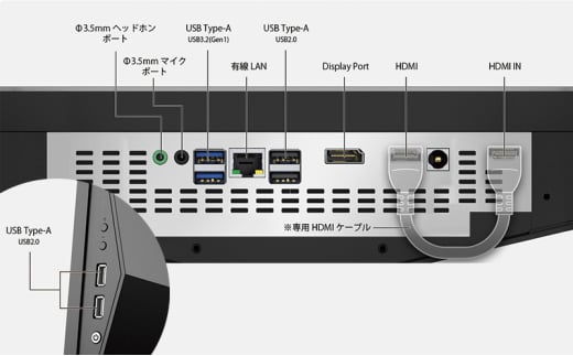 再生品 液晶モニター一体型 デスクトップ パソコン 27インチ  新品同様 整備済み品 Windows11 pro Core-i3-10110Y FFF-ALPC2702-AYASE パソコン PC