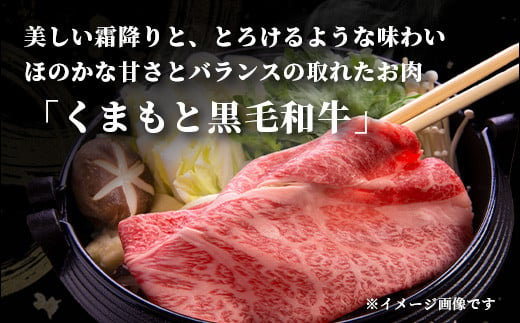 くまもと黒毛和牛 赤身スライス：900g