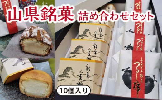 山県銘菓 詰め合わせセット 10個入り [No.373] ／ 和菓子 つるし柿 シナモン 岐阜県