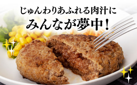 【6回定期便】【肉汁じゅわ〜】 長崎和牛 ハンバーグ （150g×10個）《小値賀町》【有限会社長崎フードサービス】[DBL016] 肉 和牛 黒毛和牛 時短 BBQ キャンプ 贅沢