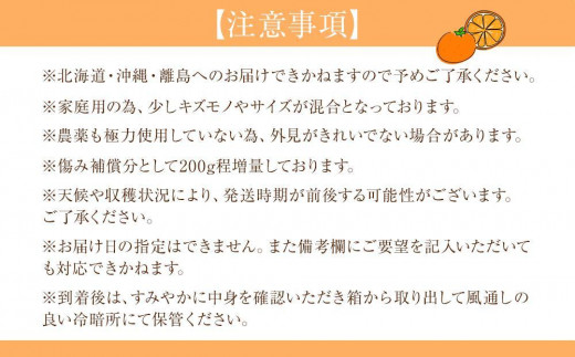 家庭用 森本農園の手選別 清見オレンジ 5kg +200g傷み補償付 和歌山県産 サイズ混合 【北海道・沖縄・離島配送不可】【RN22】