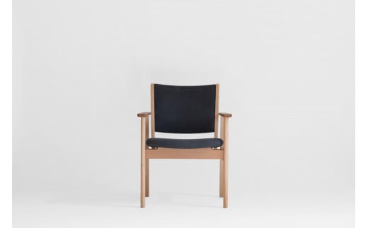 LIM Living Chair リムリビングチェア（ミズナラ）布座：チャコール