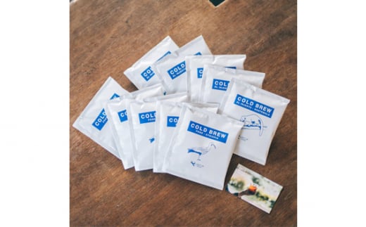 COLD BREW　12個入り ／ コーヒー 珈琲 飲料 お手軽 水出し コーヒーパック おうちカフェ 東京都 [No.225]