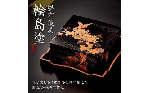 輪島塗 手鏡（丸型蒔絵、赤） | 石川県輪島市 | KABU&ふるさと納税