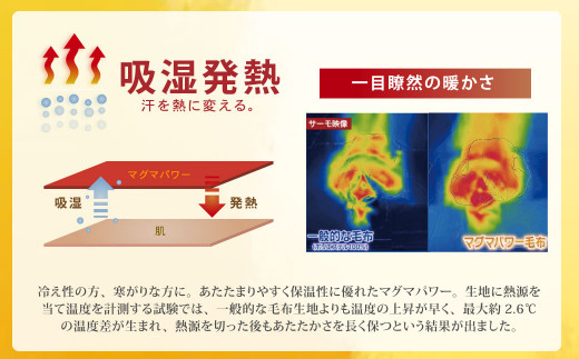 マグマパワーダブルウォーム 膝掛け毛布 ピンク 1枚 70×100cm [吸湿発熱＆保温のW効果 極上のあたたかさ 日本(泉大津)製 発明特許取得]｜ひざ掛け もうふ 布団 ふとん 冬用 国産 [4935]