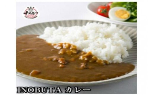 高級食材！F１イノブタ専門店の　イノブタカレー（ 4個）