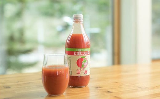 とまとジュース「ふるさとの元気」500ml 10本入 トマト 野菜 やさい 故郷 ふるさと 納税 国産 北海道産 北海道 下川町 F4G-0167