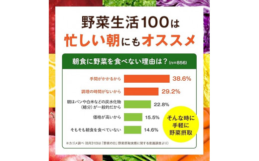 【 定期便 5ヶ月 】 カゴメ 野菜生活100 ベリーサラダ 200ml×48本 ジュース 野菜 果実ミックスジュース 果汁飲料 紙パック 砂糖不使用 1食分の野菜 鉄分 ポリフェノール ビタミンA 飲料類 ドリンク 野菜ドリンク 備蓄 長期保存 防災 飲みもの