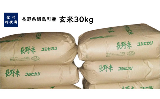 【信州桔梗園】玄米　30kg