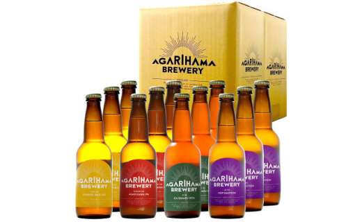 クラフトビール AGARIHAMA BREWERY 定番4種飲み比べ12本セット【1550874】