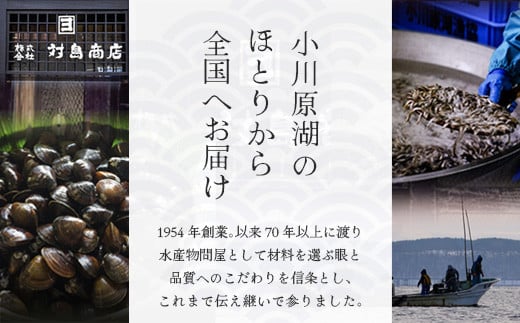 【 6ヵ月定期便 】砂抜き済みで手間いらず！冷凍・小川原湖産大和しじみ1kg（250g×4袋）　【02408-0090】