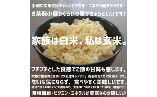 1122R06　山形県産はえぬき玄米パックご飯 150ｇ×20個