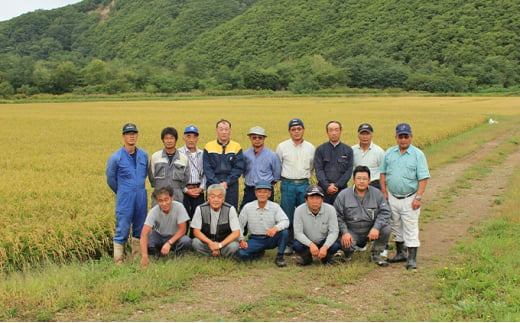 3ヵ月連続お届け　銀山米研究会のお米＜ななつぼし＞20kg