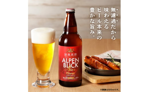 妙高高原アルペンブリックビール 6種 330ml 24本セット