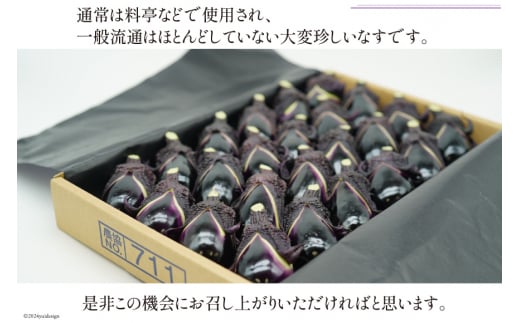 津野山特産 小なす 700g ( Lサイズ 24個 ) 箱入り [JA高知県高西営農経済センター津野山経済課 高知県 津野町 26ah0021] ナス 茄子 野菜 夏野菜 国産 常温