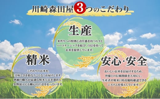 定期便 6ヵ月 北海道 特別栽培 令和6年産 ななつぼし 5kg 精米 米 白米 お米 新米 ごはん ご飯 ライス 道産米 ブランド米 新しのつ米 ふっくら 食味ランキング  産地直送 カワサキ森田屋 お取り寄せ  送料無料