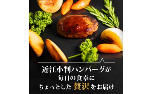 【9月発送】 近江牛 ハンバーグ 75g×5個 375g 冷凍 ギフト 肉 お取り寄せ 黒毛和牛 贈答用 ごはんのお供 三大和牛 近江小判 惣菜 ブランド おかず 贈り物 自宅用 滋賀県 竜王町 岡喜 ふるさと納税 神戸牛 松阪牛 に並ぶ 日本三大和牛