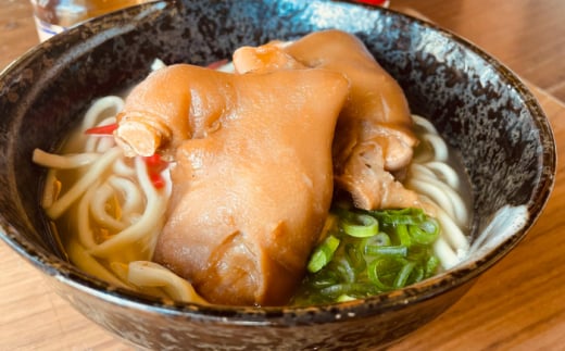 【全3回定期便】沖縄そば 4種類食べ比べセット (三枚肉・ソーキ・軟骨ソーキ・てびち) おきなわそば ソーキそば ギフト お土産 おすすめ 沖縄市 / だるまそば [BCAO010]