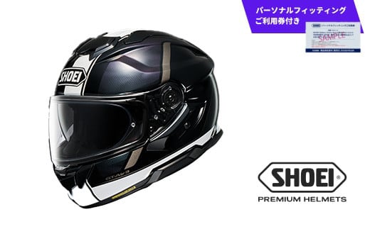 SHOEI ヘルメット GT-Air3 SCENARIO(シナリオ) TC-5 (BLACK/WHITE) Mサイズ パーソナルフィッティングご利用券付