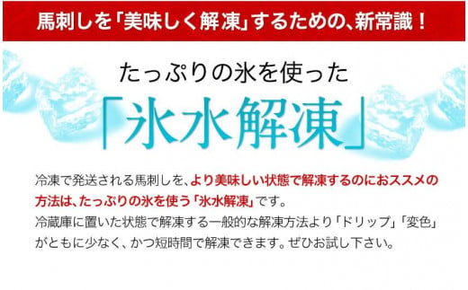 馬刺し 上赤身 ブロック 国産 熊本肥育 冷凍 生食用 たれ付き(10ml×9袋) 100g×9セット 肉 期間限定 絶品 牛肉よりヘルシー 馬肉 予約 平成27年28年 農林水産大臣賞受賞 熊本県氷川町《1月中旬-3月末頃出荷》