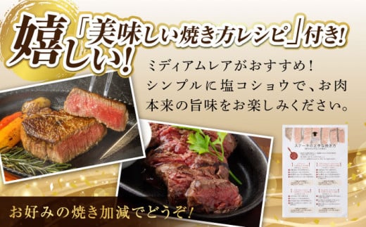 ランプ ステーキ 2枚 300g 長崎和牛【野中精肉店】 [VF03] 肉 牛肉 赤身 希少部位 A4～A5ランク ランプステーキ 焼肉