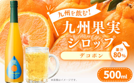 九州を飲む！九州果実シロップ デコポン