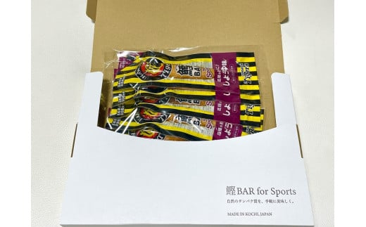 鰹BAR for Sports タイガースパッケージ
しょうゆ味　15本（5本入り×3パック）101-04