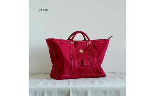 木の庄帆布  NEO TOTE BAG ネオトートバッグ 【KinoshoTRANSIT】（レッド）