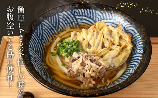 カトキチ 具付き！ 肉ごぼう天うどん 12食 うどん かつおだし 特製つゆ 冷凍