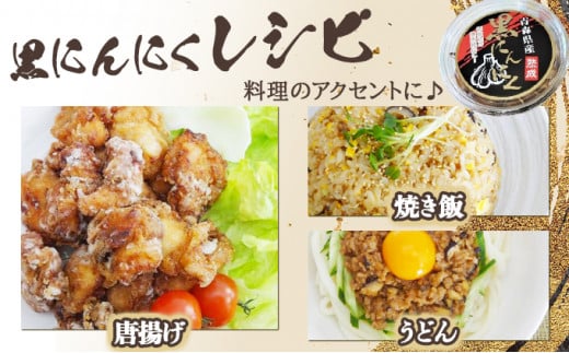 ちぃばぁのにんにくみそ＆黒にんにくセット　【送料無料 青森県 七戸町 にんにく ガーリック 味噌 ご飯のお供】【02402-0150】