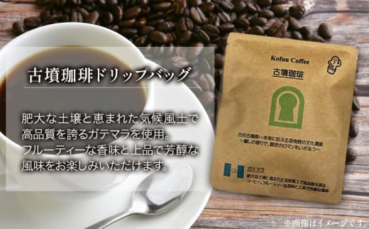 本格アイスコーヒーマイルド豆 500g 豆 ＆ 古墳珈琲ドリップバッグ  1袋 株式会社ばいせん工房 珈琲倶楽部《30日以内に出荷予定(土日祝除く)》大阪府 羽曳野市 コーヒー 豆 アイスコーヒー マイルド豆