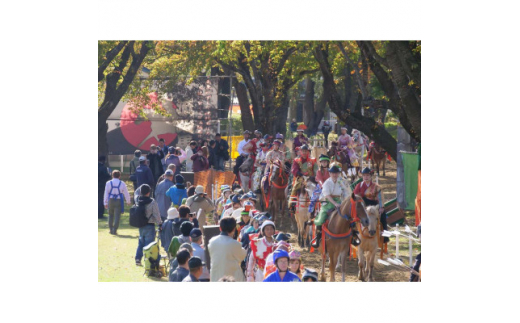 ＜10/26(土)・十和田市中央公園＞「第10回世界流鏑馬選手権」観覧チケット1枚1名様【1528608】