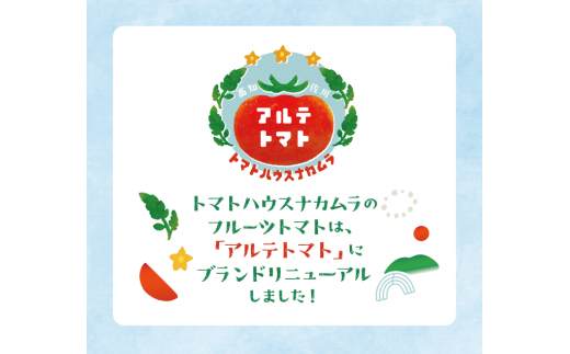 ＜1月～5月頃まで発送＞【定期便3回】＜アルテトマト 約800g（10‐16玉）×3箱＞計約2.4kg フルーツトマト 栽培期間中化学農薬・化学肥料不使用  トマトハウスナカムラ  佐川町 高知県