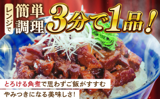 【全3回定期便】長崎角煮まぶし10袋【株式会社岩崎食品】 [QBR034]