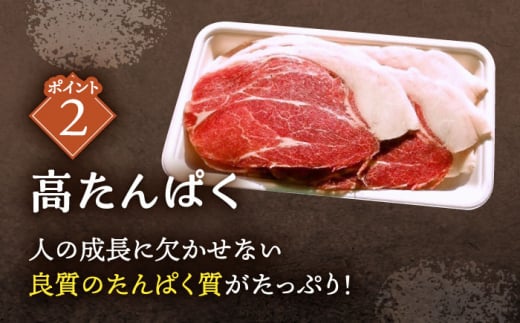 ジビエ 天然イノシシ肉 肩ロース or ロース スライス500g / 猪 猪肉 いのしし肉 イノシシ イノシシ肉 ジビエ いのしし 長崎県猪 川棚町産猪 ぼたん鍋用いのしし 九州産イノシシ じびえ ジビエ ジビエ肉 【照本食肉加工所】 [OAJ010]