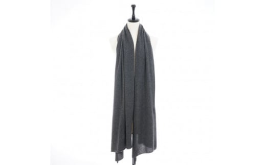 日本製 BABY  CASHMERE STOLE(150cm×60cm)　チャコールグレー【1132758】