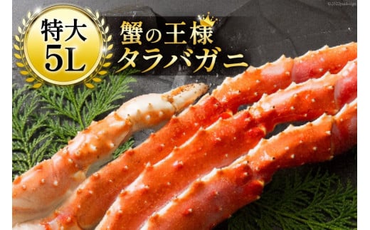 【年内配送 12/15まで受付】本 タラバガニ 脚 ボイル済 約1kg 極太5Lサイズ [カネダイ 宮城県 気仙沼市 20564323] カニ かに 蟹 たらばがに たらば蟹 タラバ蟹 たらば タラバ ボイル