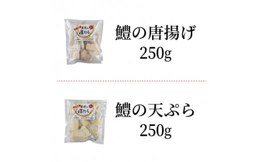 揚げたてが絶品！豊後ハモの唐揚げ＆天ぷら/0.5kg_0275N