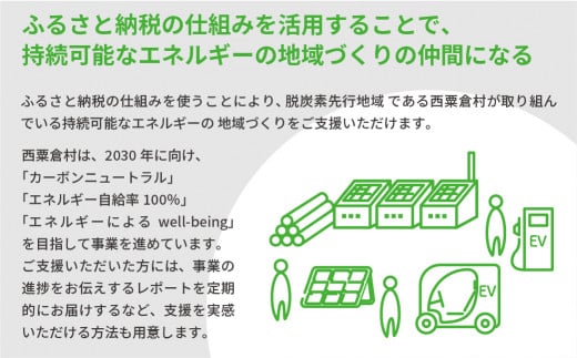 電気料金 （10,000円✕12ヶ月分） 百森でんき CO2フリー 地域電力 お礼の電気 脱炭素 ゼロカーボン 岡山県 西粟倉村 【まずは寄付のお申し込みを！】e-vv-A07D