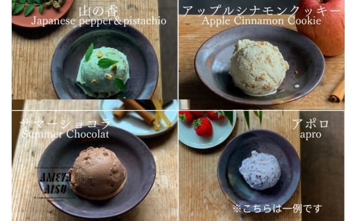 AMEYA AISU アイスクリーム＆シャーベット 10個入 おまかせギフトボックス 北海道産あずき使用 食べ比べセット ギフトセット 贈答 アイスクリームセット シャーベット ジェラート 青木飴屋 アメヤアイス 加茂市