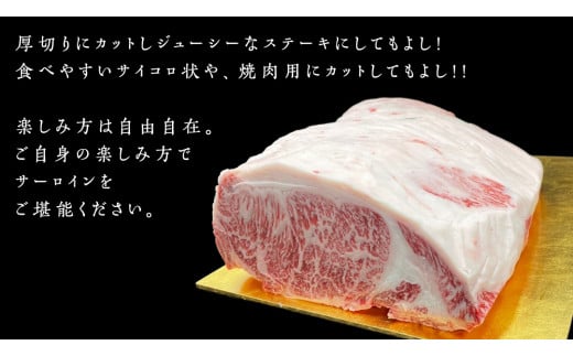 常陸牛 A5 等級 サーロイン ブロック 7kg ( 茨城県共通返礼品 )  ステーキ 黒毛和牛 国産黒毛和牛 和牛 国産 牛肉 牛 お肉 肉 ひたち牛 [CD045sa]