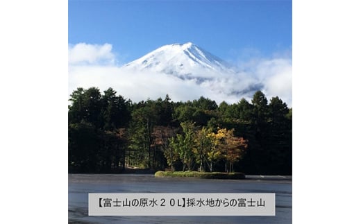 ＜2022年12月＞発送開始『定期便』2ヶ月お届けバナジウム天然水　富士山の原水20L　BIB全2回【5064135】