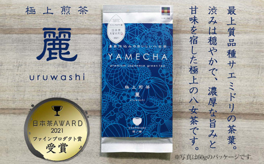 お試し企画【八女茶】原田茶園 極上煎茶 麗至 12g（茶葉タイプ） お試し 八女 極上 煎茶 福岡 茶葉 お茶