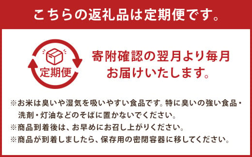 【5ヶ月定期便】らんこし米(ななつぼし) 5kg（黒川農場）