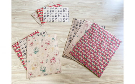 No.102 envelope set （1set） ／ クラフト紙 封筒 福島県 特産品