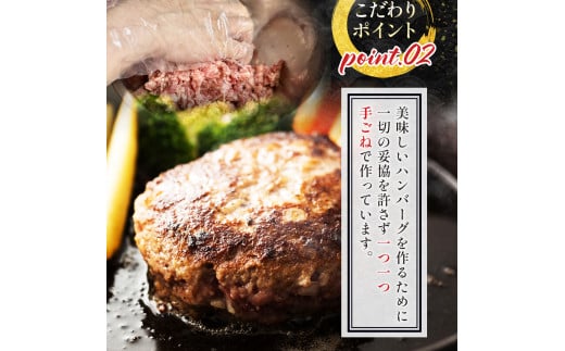 お肉屋さんが作った手ごねハンバーグ 100g×20個  VY008