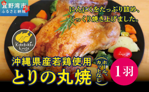 とりの丸焼 （ホール、カットなし）｜とりの丸焼こけこっこハウス ローストチキン 骨付き チキン 骨付き鶏 骨付き鶏肉