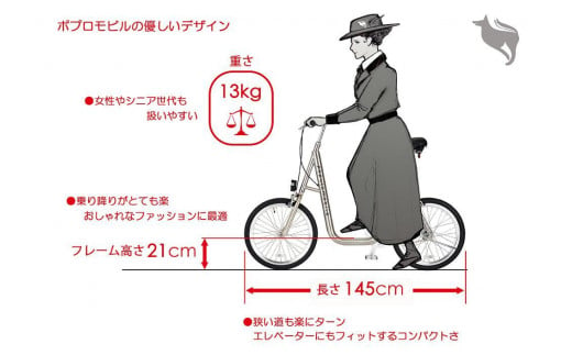 ポプロスマイル（ノーマル）【自転車】