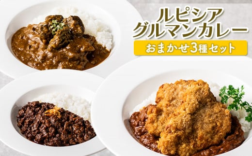 ルピシアグルマンカレー おまかせ3種セット《ギフトBOXなし》 【06128】