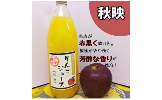 信州りんごジュース飲み比べセット(1000ml×3品種)【1495965】